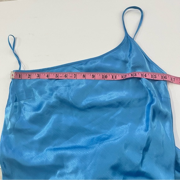 Bec And Bridge Frederick Asymmetrical Midi Dress Blue Size:6 - Picture 4 of 9